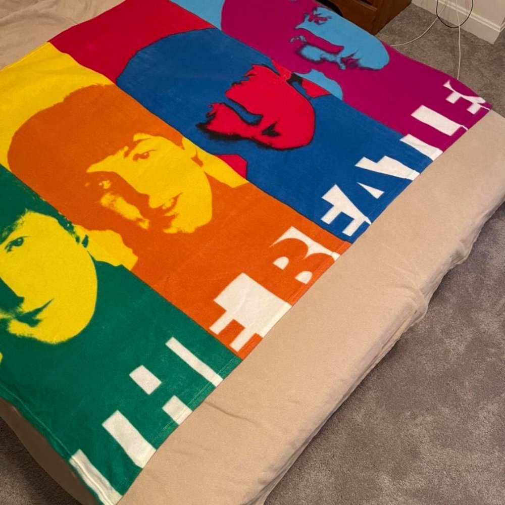 The Beatles blanket